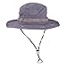 Vadventure Mens Outdoor Waterproof Fishing Hat Wide Brim UV Protection Summer Safari Boonie Hats Sun Cap for Hunting Hiking and Camping