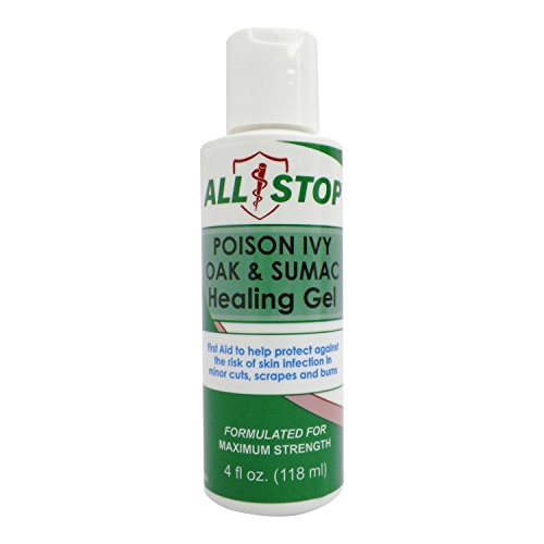 Poison Ivy, Poison Oak & Poison Sumac Healing Gel, Itch Cream - 4oz
