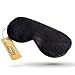 Jersey Slumber 100% Silk Sleep Mask For A Full Night's Sleep | Comfortable & Super Soft Eye Mask With Adjustable Strap | Works With Every Nap Position | Ultimate Sleeping Aid / Blindfold, Blocks Light primary