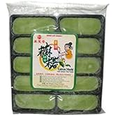 Mong Lee Shang Mochi with Green Tea Paste, Mochi Rice Cake, 10.5oz, 10 Pieces