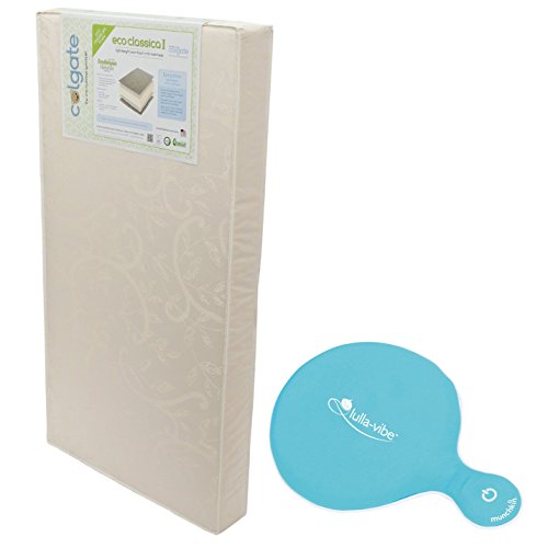 Eco Classica I Crib Mattress with Lulla-Vibe Vibrating Mattress Pad