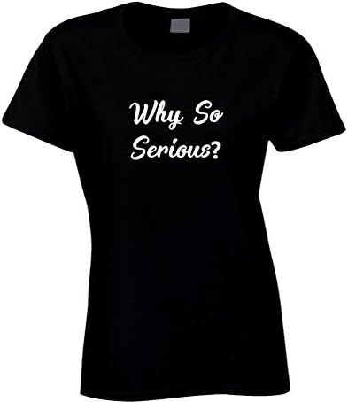 Why So Serious Dark T Shirt S Black