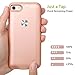 iPhone 7 Battery Case, Wesoo 2800mAh Ultra Slim iPhone 7 4.7inch Portable Charging Case (Rose Gold)