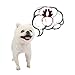 HBuir Pet Reindeer Santa Hat Christmas Costume Antlers Head Wear for Dog