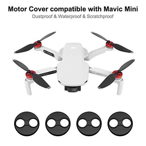 Compatible with Mavic Mini Motor Aluminum Alloy Protective Cap Motor Cover 4 PCS