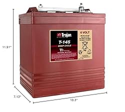 Trojan T-145 6V 260Ah Flooded Lead Acid GC2 Deep