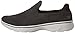 Skechers Performance Men's Go Walk 4 Magnificent Walking Shoe,Black/Gray,10.5 M US