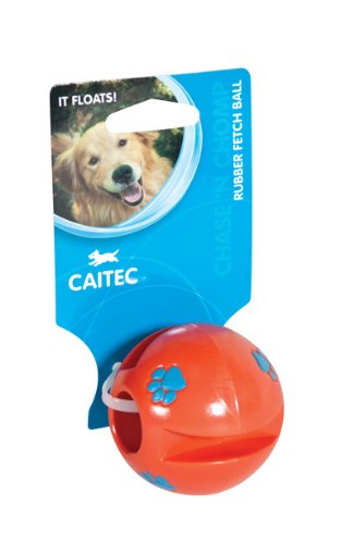 Caitec Chase n Chomp Rubber Fetch Ball