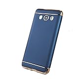Hard Case for Samsung Galaxy J7 2016 Suntechor 3 in 1 Anti-Scratch Shockproof Thin Electroplate Cover For Galaxy J710 (Blue)