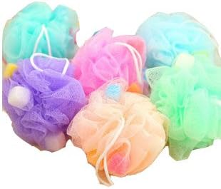 Ceny Set Of 2 Bath Sponge PE Loofah Sponge Bath Color Random Pouf Sponge Bath Net Material