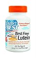 Doctor's Best, Best Free Lutein, 20 mg, 60 Softgels