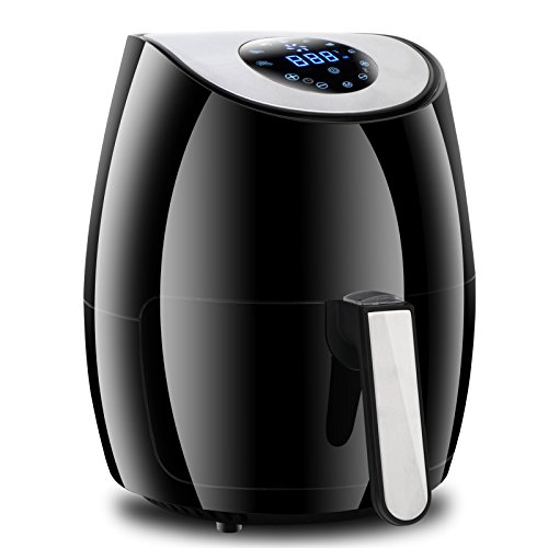 ZENY Electric Air Fryer Oil Free Digital Touch Screen Control Cooking w/Temperature and Time