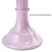 12In Round wedding cake stand Melamine Dessert cup cake tier stand Display Stand Pink Cake Pop Stand (Light Pink)