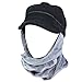 Connectyle Thick Soft Fleece Winter Hat with Attached Scarf Double Layers Warm Hooded Scarf Hoodie Hat