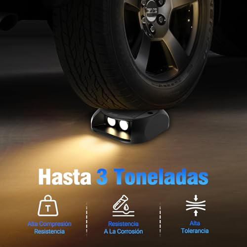 Quntis 12 Pack Luces Solar para Escalones de Cubierta, Luz Solar LED Iluminación Unidireccional, Lámpara Solares Exteriores IP65 Impermeable para Jardín, Camino, Césped, Patio, Patio, Blanco Cálido