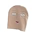 Tokyo-H One Punch Man Saitama Funny Face Knit Cap Cosplay Onepunman Costume