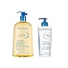 Atoderm Body Wash Moisturizing and Cleansing Shower Oil 1000ml bundled with Atoderm Creme Nourishing Cream with Pump…