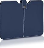 Targus Twill Sleeve for 13.3-Inch Laptops/Ultrabooks/MacBook Air/MacBook Pro, Blue (TBS60901US)