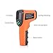 FOSHIO Digital Photo Tachometer Portable Non-Contact RPM Tach Gauge Gun with Reflective Tape High Precision 10-99999RPM Battery Excluded