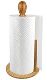 Greenco Counter Top Bamboo Paper Towel Holder (Kitchen)