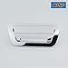 EAG Triple Chrome Plated ABS Tailgate Rear Door Handle Cover for 11-13 Jeep Grand Cherokee / 11-13 Dodge Durango