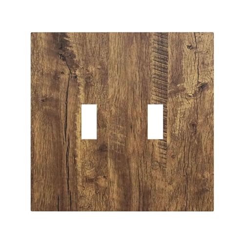 YIJIKJY 2 Gang Light Switch Cover Plate
