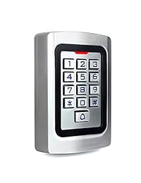 Retekess K10EM-W - Teclado de control de acceso (impermeable, 26 pines, RFID IP68, 2000 usuarios)