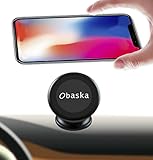Phone Holder for Car, Obaska Magnetic Car Phone Mount for Dashboard with a Ultra Strong Magnet for iPhone X 7 7 Plus 8 Plus 6S Samsung Galaxy S8 S7 S6 and More