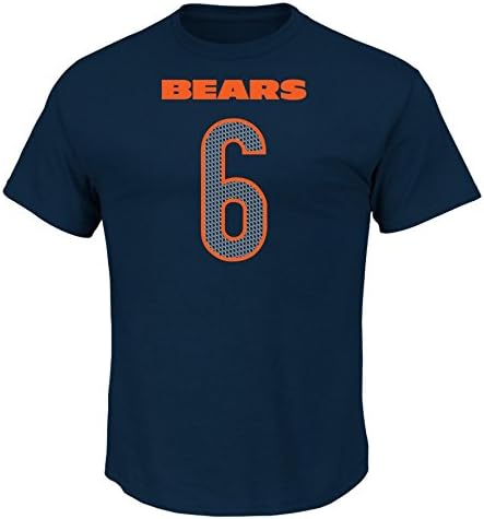 NFL Chicago Bears Jay Cutler 6 Men's Athletic Coordinator Tee