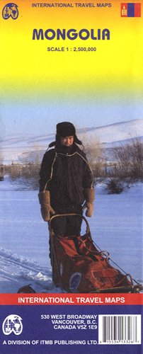 Mongolia 1:2,500,000 Travel Map - ***2006 *** (International Travel Maps)