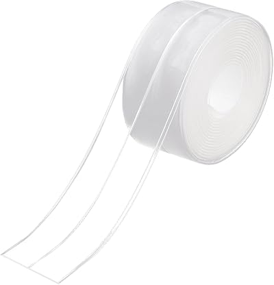 Ruzos Rusoz Bathroom Sealant Tape Clear 38mmx3.2m Waterproof Anti-Mould