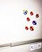 Rimobul Food Storage Fruit Pattern Bag Clips Round Sealer, Set of 6