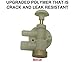 Beech Lane RV Upgraded Toilet Water Valve Assembly 385314349 for Dometic Sealand EcoVac Vacuflush Pedal Flush Toilets (Off White)