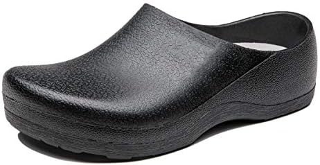 INiceslipper Great Nursing Shoes Chef Shoes Clock Work Slip Resistant Work Clog Shoes for Adults,Women,Men