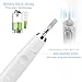 U-Kiss Sonic Electric Toothbrush Rechargeable 5 Series Brushing Modes for Gum Care Dental Health Waterproof IPX7 Built-in Timer (White)