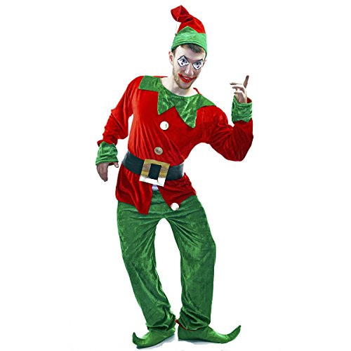 Veroman Men's Christmas Santa's Costume