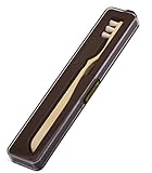 Toothwak Natural Toothbrush Natural Teeth Whitening Kit 100% Organic Toothbrush with Orange Tree Handle , Made in Europe