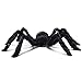 Prextex Light up Black Hairy Spider/Tarantula for Halloween Haunt Décor Best Halloween Decoration
