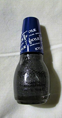 Sinful Colors Denim & Bling Kylie Jenner Nail Polish #2102 - After Dark (Grey Metallic) - 0.5 Fl Oz