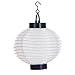 Pure Garden 50-19-W (White, Solar Outdoor Lantern-Hanging Nylon Rechargeable LED Chinese Lighting for Garden, Patio, Gazebo, or Backyard, Set of 4), 8