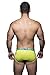 Andrew Christian Men's Almost Naked Tagless Cotton Brief, Lime, Medium