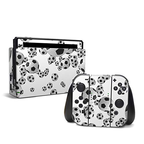 Lots of Soccer Balls - Decal Sticker Wrap - Compatible with Nintendo Switch - Thumbnail 5