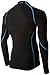 SKINS A200 Men's Thermal Long Sleeve Compression Top with Zip Mock Neck