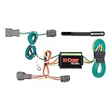 CURT 56222 Vehicle-Side Custom 4-Pin Trailer Wiring Harness for Select Kia Rondo, Kia Soul