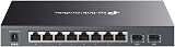 TP-Link SG2210P 10-Port Gigabit Smart PoE Switch 8 PoE+ 2 SFP 61W Cloud Managed view 3