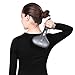 Naipo Handheld Massager Double Head Percussion Massager Electric with 6 Interchangeable Nodes,Heating Function and Variable Speeds for Back Neck Shoulder Arm Leg Body Pain Relief