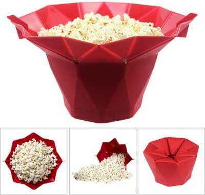 Foldable Silicone Microwave Popcorn Popper Maker
