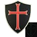 US Seals DEVGRU Crusaders Templar Knight Cross Morale PVC 3D Touch Fastener Patch