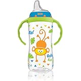 NUK Large Learner Sippy Cup, Blue Jungle Designs, 10oz 1pk