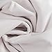 HPD Half Price Drapes Signature Velvet Thermal Blackout Curtains for Living Room 108 Inch Long (1 Panel) Rod Pocket Insulated Blackout Curtains for Bedroom Window Curtains, 50W x 108L, Porcelain White